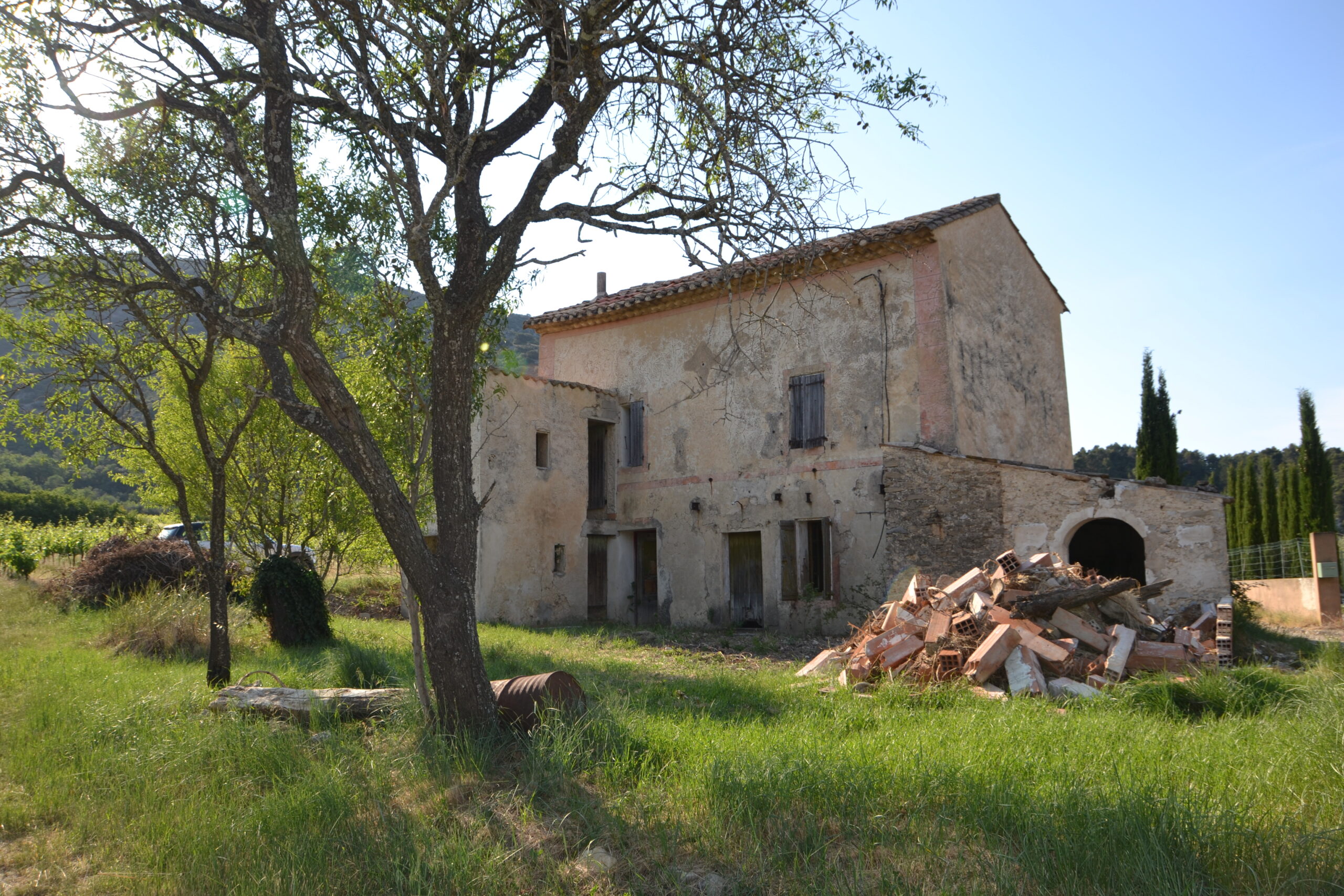 Une exploitation agricole avant rénovation