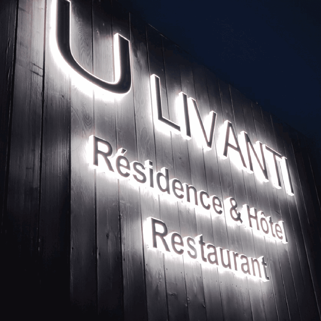 Enseigne Résidence et Hôtel U Livanti