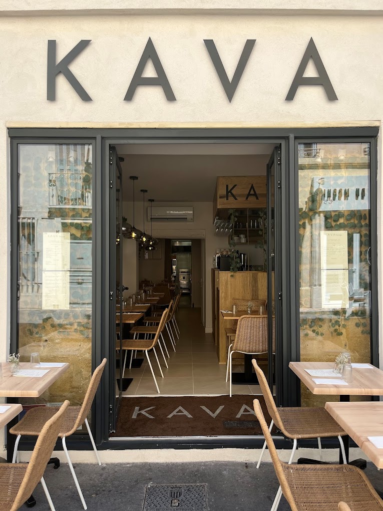 Rénovation et agencement du restaurant à Aix-en-Provence KAVA