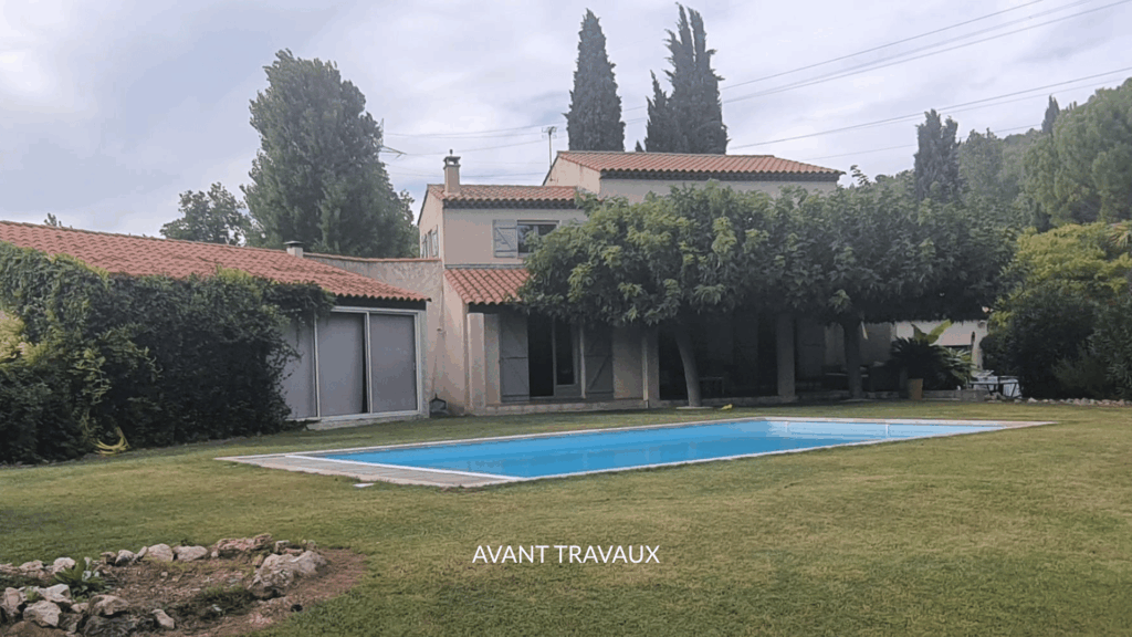 Maison à Cabries avant l'extension