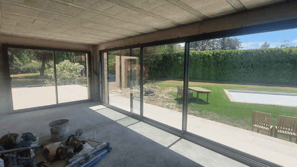 Extension pendant travaux