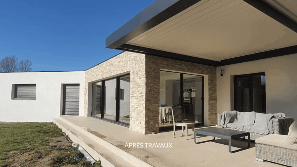 l'extension terminée